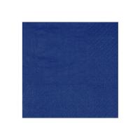 SERVIETTES COCKTAIL CRYSTAL BLEU 21X20CM X25