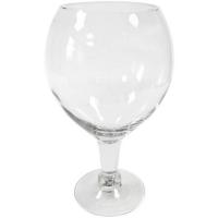 VASE VERRE BALLON H30CM DIAM 20CM