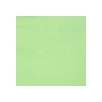 SERVIETTES COCKTAIL CRYSTAL MINT 21X20CM X25