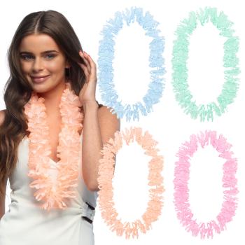 COLLIER HAWAIIEN PLUMERIA COULEURS ALEATOIRES