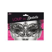 LOUP EN DENTELLE NOIRE
