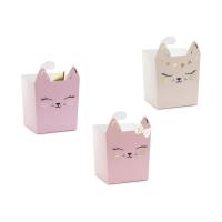 BOITES A FRIANDISES CHATS X3