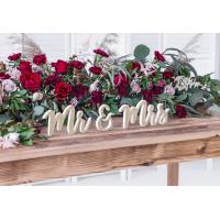 INSCRIPTION EN BOIS MR ET MRS DORE 50X10CM