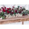 INSCRIPTION EN BOIS MR ET MRS DORE 50X10CM