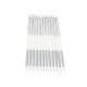 12 BOUGIES GEANTES ARGENT PAILLETTES 12,5CM