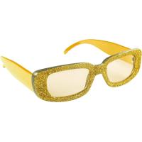 LUNETTES STAR PAILLETTES OR
