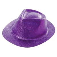 CHAPEAU BORSALINO PAILLETTE VIOLET