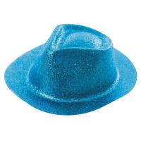 CHAPEAU BORSALINO PAILLETTE BLEU CLAIR