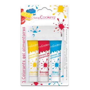 LOT COLOR GELS X3 (rouge/bleu/jaune)