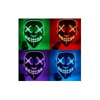 MASQUE LUMINEUX TERREUR LED (sans pile)