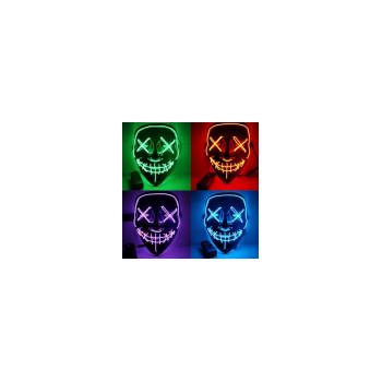 MASQUE LUMINEUX TERREUR LED (sans pile)