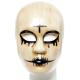MASQUE FEMME AVEC CROIX 