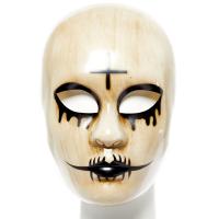 MASQUE FEMME AVEC CROIX 