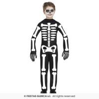 COSTUME SQUELETTE T.3-4 ANS