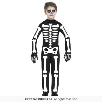 COSTUME SQUELETTE T.3-4 ANS