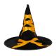 CHAPEAU SORCIERE LACET ORANGE