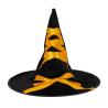 CHAPEAU SORCIERE LACET ORANGE