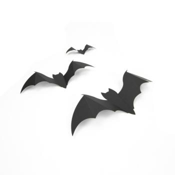SET DE 32 CHAUVES SOURIS 3D EN PVC
