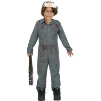 COSTUME PSYCHO (masque + combinaison) T.5-6 ANS