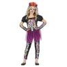 COSTUME FLOWER SQUELETTE T.5-6 ANS