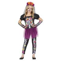 COSTUME FLOWER SQUELETTE T.7-9 ANS