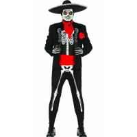 COSTUME MEXICAIN DAY OF THE DEAD T.XL