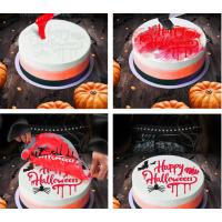POCHOIR DECO GATEAU HAPPY HALLOWEEN 25CM