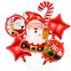 SET 6 BALLONS PERE NOEL