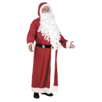 COSTUME MANTEAU PERE NOEL LUXE