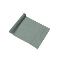 CHEMIN DE TABLE MOUSSELINE VERT DE GRIS 28CMX5M