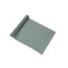 CHEMIN DE TABLE MOUSSELINE VERT DE GRIS 28CMX5M