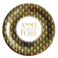 ASSIETTES GATSBY ANNEE FOLLE 23CM X8