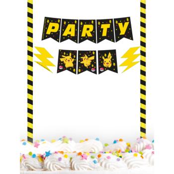 CAKE TOPPER POKEMON 19X25CM