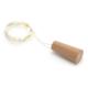 BOUCHON DE BOUTEILLE LED BLANC CHAUD 197CM