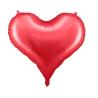 BALLON ALU COEUR ROUGE 61X53CM