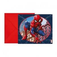 INVITATIONS SPIDERMAN X6