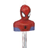 PINATA A TIRER SPIDERMAN 3D 45X35CM