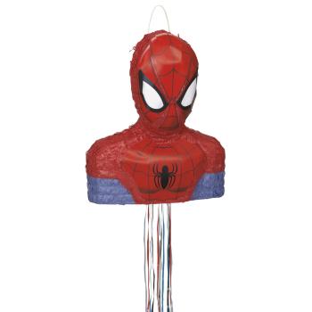 PINATA A TIRER SPIDERMAN 3D 45X35CM