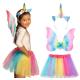 SET FEE LICORNE (tiare+ ailes+ tutu)