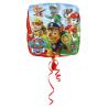 BALLON ALU CARRE PAT'PATROUILLE  17"43CM