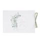 LIVRE D'OR JARDIN BOTANIQUE VERT SAUGE ET BLANC 16X23CM (64 p)