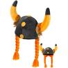 CASQUE PELUCHE GAULOIS OU VIKING AVEC TRESSES