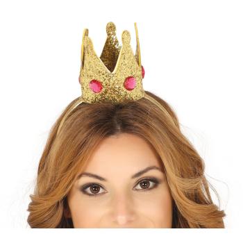 MINI CHAPEAU COURONNE DOREE