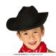 CHAPEAU COWBOY ENFANT NOIR