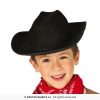 CHAPEAU COWBOY ENFANT NOIR