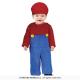 COSTUME BEBE PLOMBIER ROUGE T.18-24 MOIS