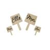 JEU "ELLE/LUI" - "LUI/MOI" 2 PANCARTES EN BOIS 30X18CM