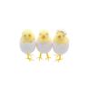 POUSSIN JAUNE DANS COQUILLE H.9CM