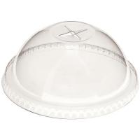COUV DOME PET AVEC CROIS. D98MM POUR SHAKER 12/16/20oz X100