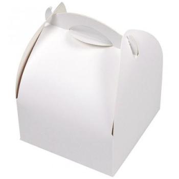 BOITE A GATEAU AVEC ANSE 18X10X4.5CM